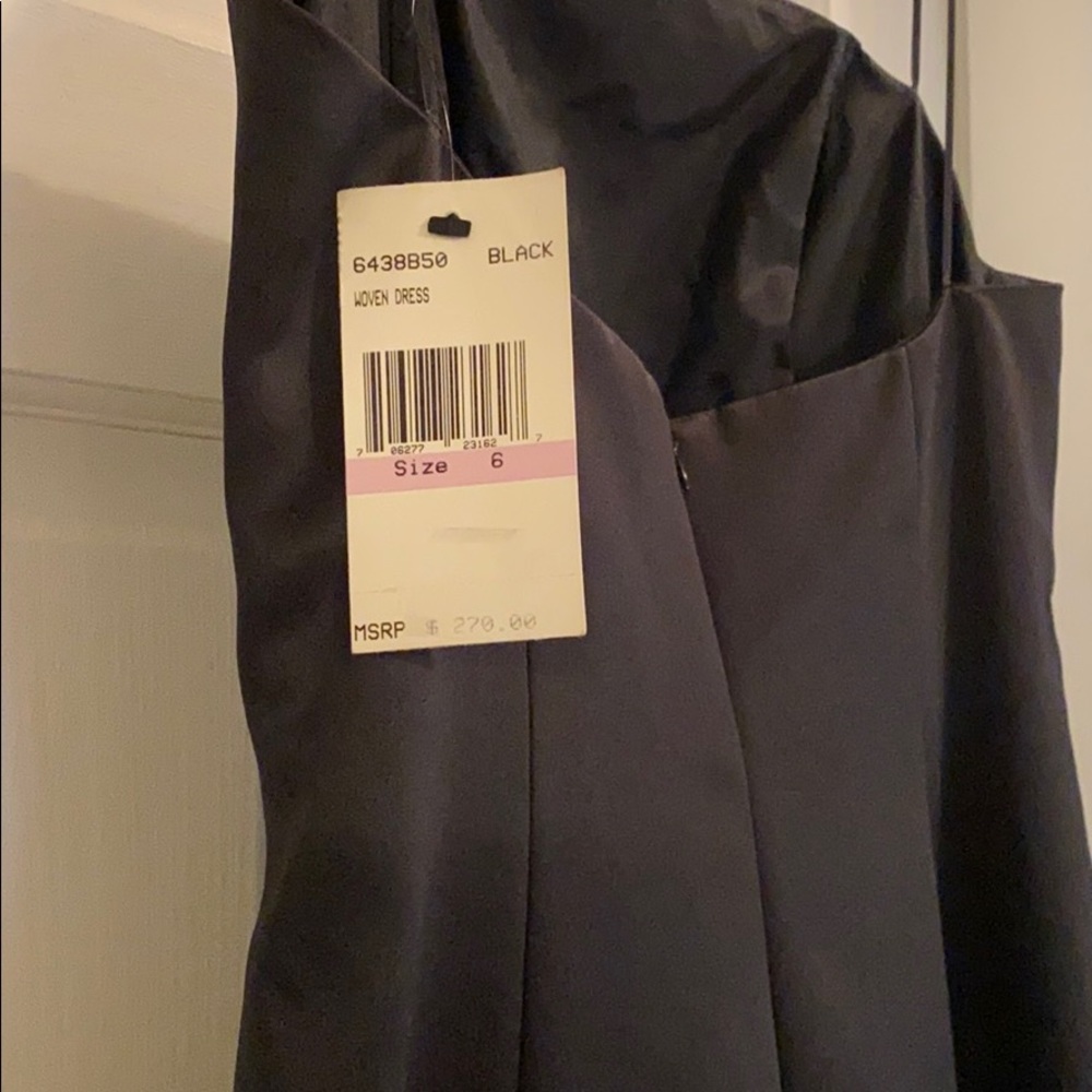 ABS Allen Schwartz Black Strapless Gown - Picture 6 of 7